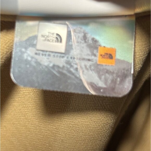 The North Face Womens Aphrdite Pants Size 2X Regular Khaki Stone Tapered Ruched - Picture 7 of 13